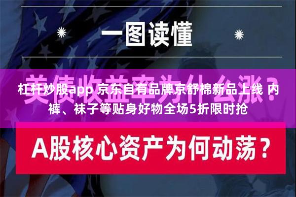 杠杆炒股app 京东自有品牌京舒棉新品上线 内裤、袜子等贴身好物全场5折限时抢